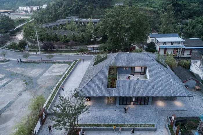 BIM Architecture | "Under the Same Roof": Xiaoshi Village Cultural Courtyard/Time and Space Architecture Studio