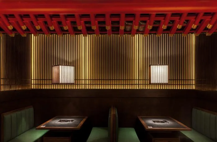 BIM Architecture | Red Leaves Falling Outside the Bamboo Corridor: Niu NEW Shouxi Burn, Shanghai/Woye Space Design Firm