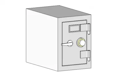 BIM Data: Revit Family Library - Security Safe Family Files-BIM WORLD