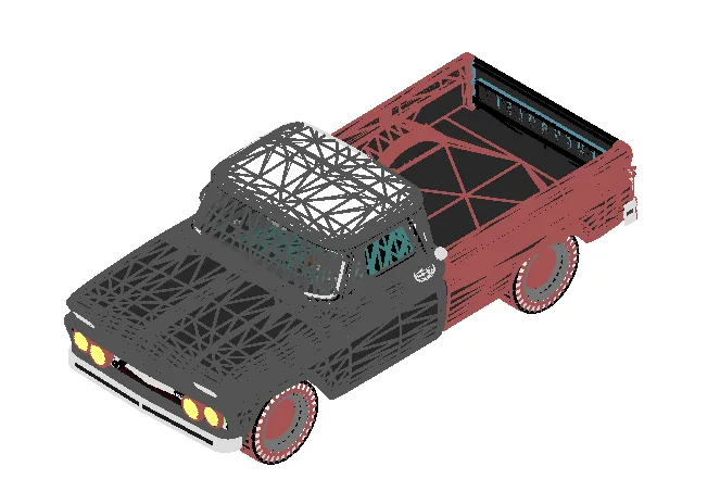 BIM Data | Revit Family Library - Architecture - Site Modeling Family - Vehicle (RFA, 25 in total)