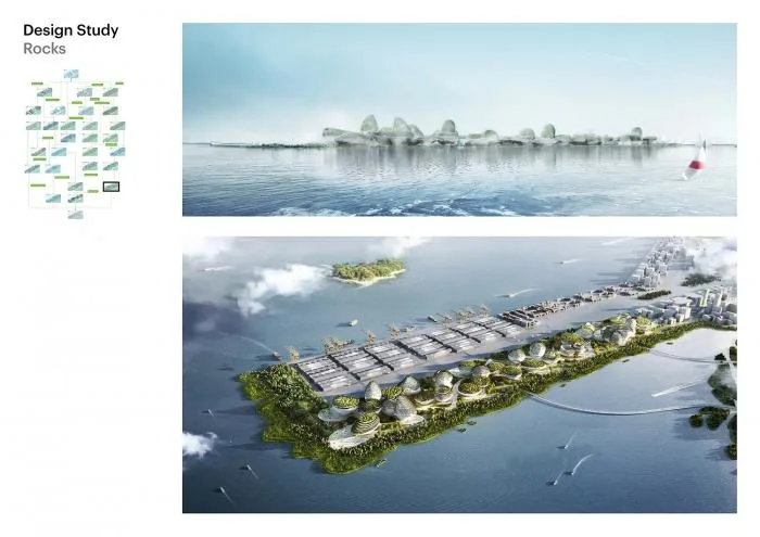BIM Architecture | MVRDV Shenzhen Tencent Park Bidding Proposal - A Rolling Mountain Range