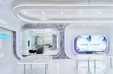 BIM Architecture: Shuttle Intelligent Life Experience Hall in Shanghai by Pingjie Design-BIM WORLD