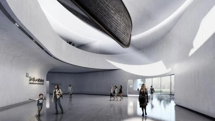 BIM Architecture | River Confluence, Born from Water, Hangzhou Qiantang River Museum Groundbreaking and Construction/Gad · Line+Studio