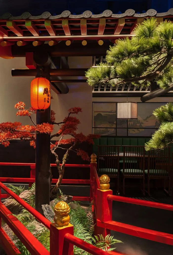 BIM Architecture | Red Leaves Falling Outside the Bamboo Corridor: Niu NEW Shouxi Burn, Shanghai/Woye Space Design Firm