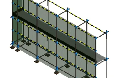 BIM Data: Revit Scaffold Family Library (.rfa)-BIM WORLD