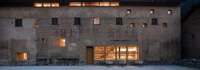 BIM Architecture | Qinglongwu Yanjiyou Rural Capsule Hotel Bookstore/Xitao Design Studio