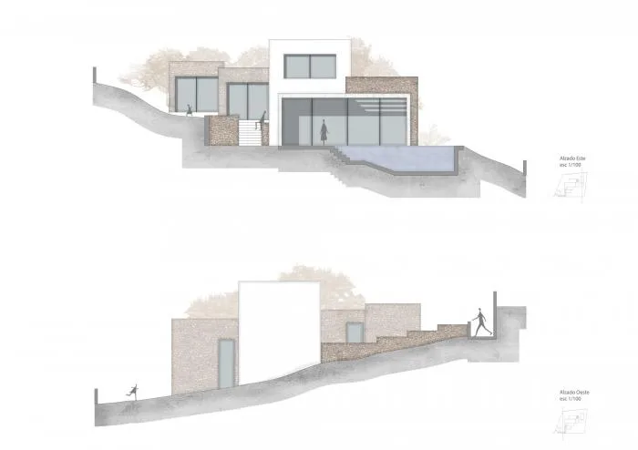 BIM Architecture | Integration of Primitive Brutality and Modern Elements: Baham/Moreira House