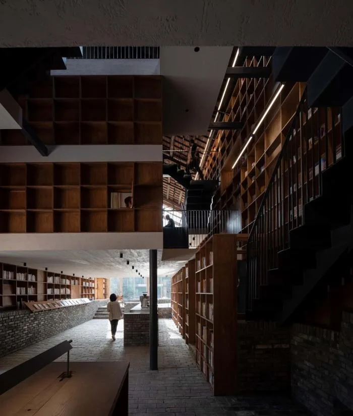 BIM Architecture | Qinglongwu Yanjiyou Rural Capsule Hotel Bookstore/Xitao Design Studio
