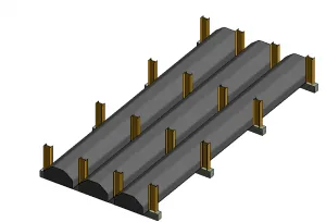 BIM Data: Revit Family Library for Reinforcement Stack.rfa-BIM WORLD