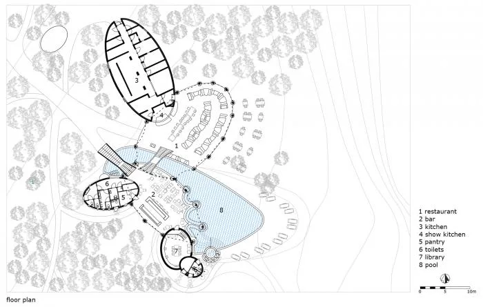 BIM Architecture | Primitive Caves Under Giant Stones on Coastal Beaches: Sri Lanka Tent Hotel/Nomadic Resorts