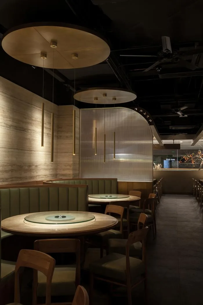 BIM Architecture | 'Tianye Mountain and River': Fat Cat Chinese Restaurant, Shanghai Juyuan Branch / Woye Space Design Firm