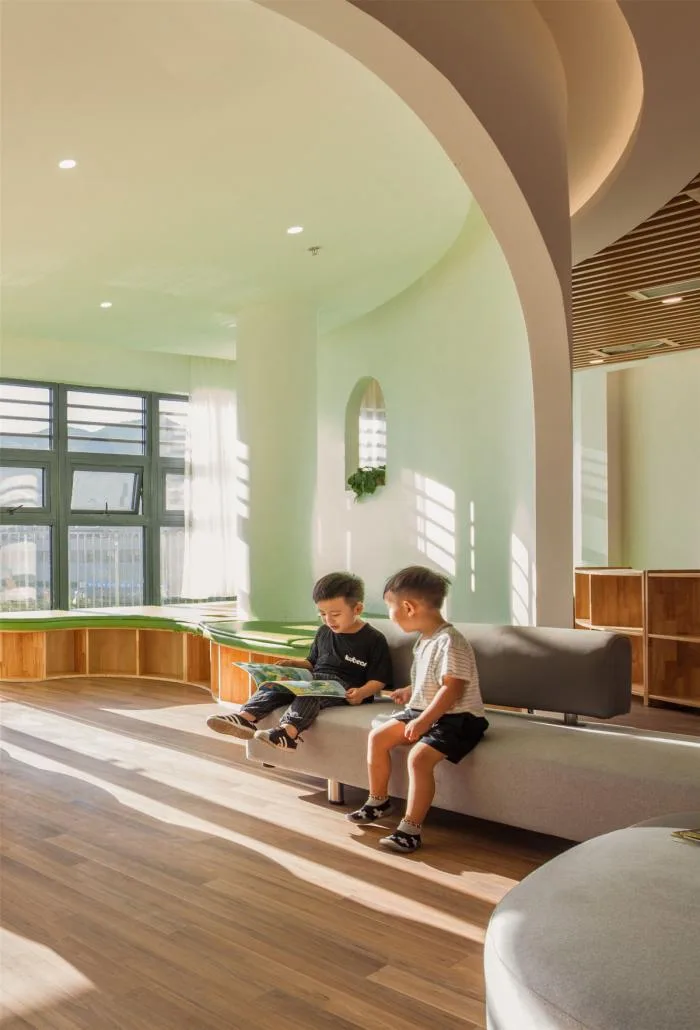 BIM Architecture | A "Conch Castle" Resting by the Sea: Dafu Bilingual Kindergarten/Shanghai Sixu Architectural Planning and Design