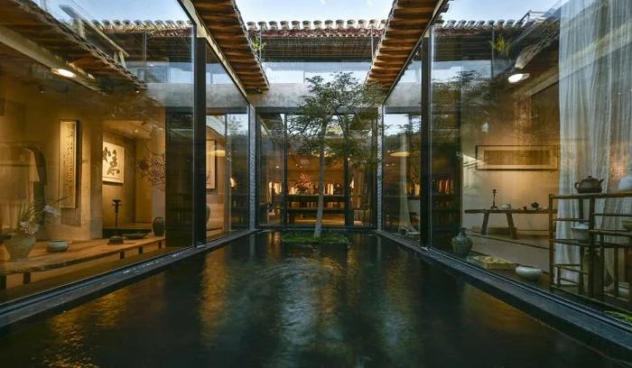 BIM Architecture | 'That Melody of Water and Moon' - Hutong Quartet of Old Beijing/Beijing Tianzuo Space Decoration Design