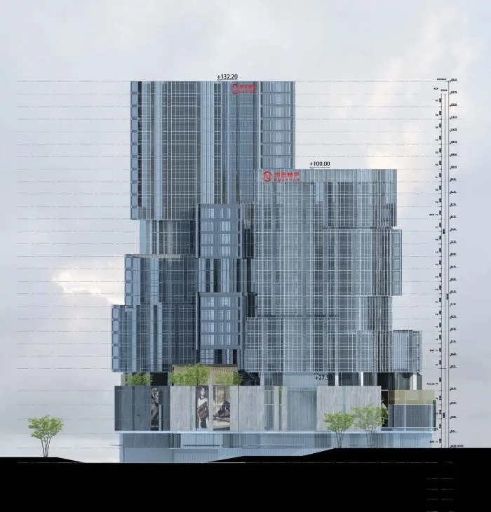 BIM Architecture | A Micro City on Pozi Street in Changsha: Huayuan Yunxi/Aedas
