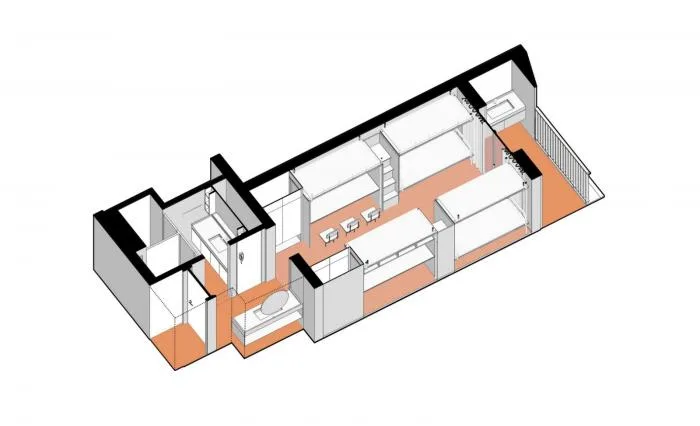 BIM Architecture | Hangzhou No.2 Middle School Qianjiang Campus Student Dormitory Building/Zhejiang University Architectural Design and Research Institute Co., Ltd