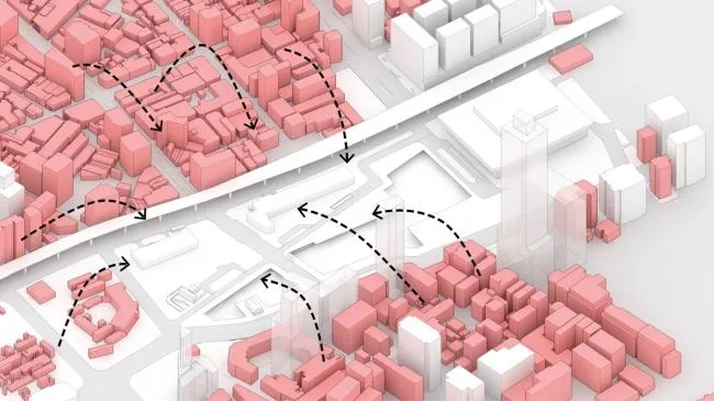 BIM architecture | Taipei Twin Towers with screens all over their height/MVRDV