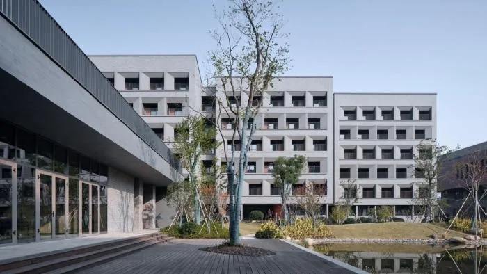 BIM Architecture | Hangzhou No.2 Middle School Qianjiang Campus Student Dormitory Building/Zhejiang University Architectural Design and Research Institute Co., Ltd