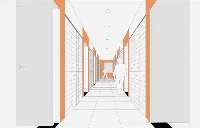 BIM Architecture | Hangzhou No.2 Middle School Qianjiang Campus Student Dormitory Building/Zhejiang University Architectural Design and Research Institute Co., Ltd