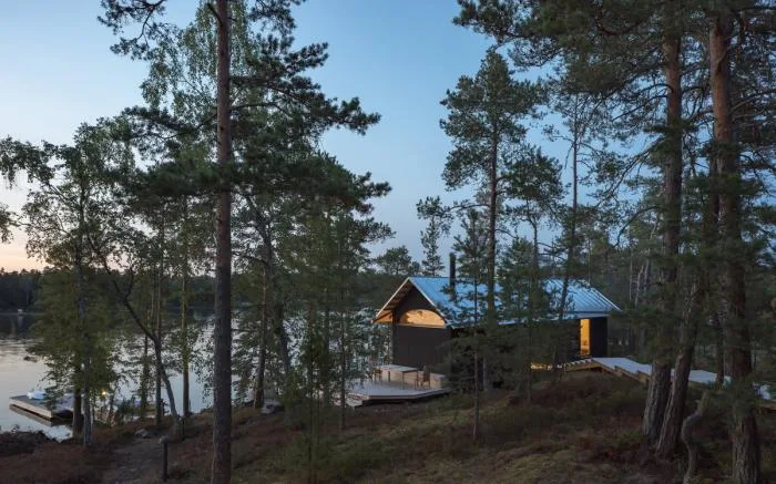 BIM Architecture | Integrating with the Coast, Watching the Sunset: Finnish sauna hotel/Mer Architects