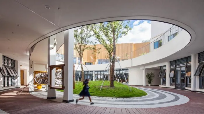 BIM Architecture | A "Conch Castle" Resting by the Sea: Dafu Bilingual Kindergarten/Shanghai Sixu Architectural Planning and Design