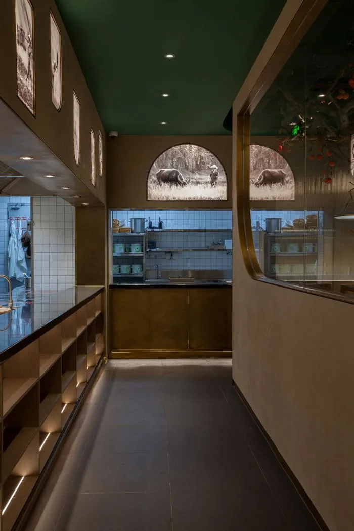 BIM Architecture | 'Tianye Mountain and River': Fat Cat Chinese Restaurant, Shanghai Juyuan Branch / Woye Space Design Firm