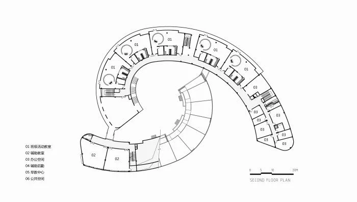 BIM Architecture | A "Conch Castle" Resting by the Sea: Dafu Bilingual Kindergarten/Shanghai Sixu Architectural Planning and Design
