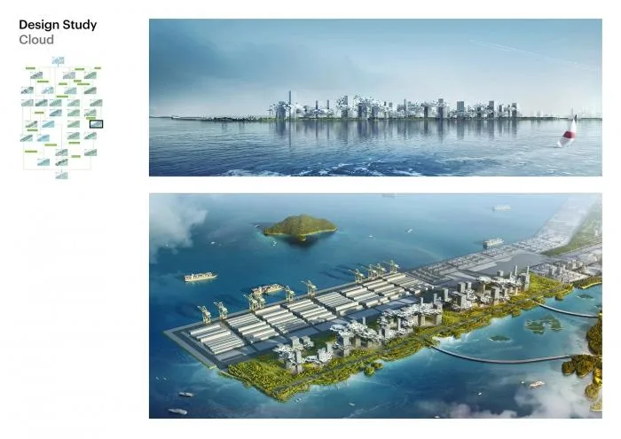 BIM Architecture | MVRDV Shenzhen Tencent Park Bidding Proposal - A Rolling Mountain Range