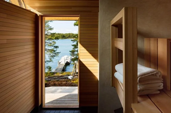 BIM Architecture | Integrating with the Coast, Watching the Sunset: Finnish sauna hotel/Mer Architects