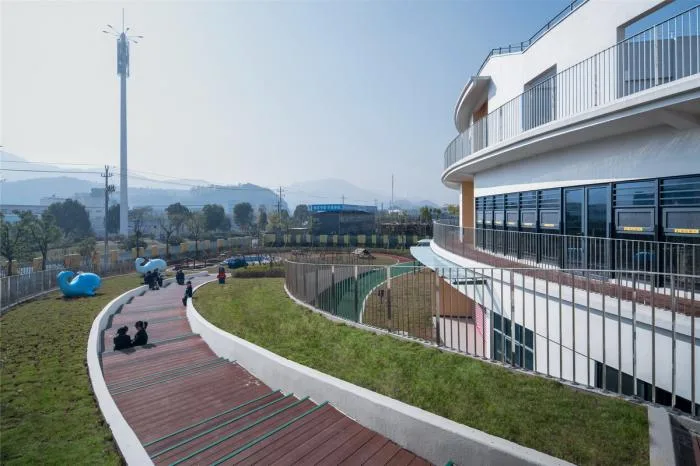 BIM Architecture | A "Conch Castle" Resting by the Sea: Dafu Bilingual Kindergarten/Shanghai Sixu Architectural Planning and Design