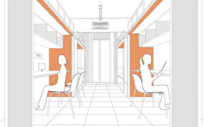BIM Architecture | Hangzhou No.2 Middle School Qianjiang Campus Student Dormitory Building/Zhejiang University Architectural Design and Research Institute Co., Ltd