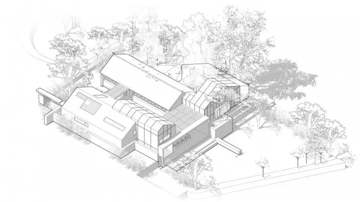 BIM Architecture | Shuxiayuan, Zhangjiazhuang Village, Beijing/Spatial Evolution