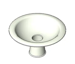 BIM Data: Lang_ Large Bowl Size 001 Revit Family Library-BIM WORLD