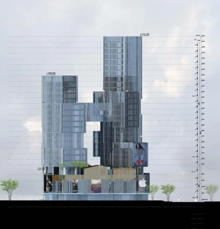 BIM Architecture | A Micro City on Pozi Street in Changsha: Huayuan Yunxi/Aedas