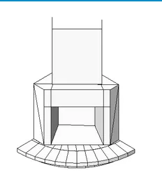 BIM Data: Revit Family Library – Fireplace.rfa-BIM WORLD