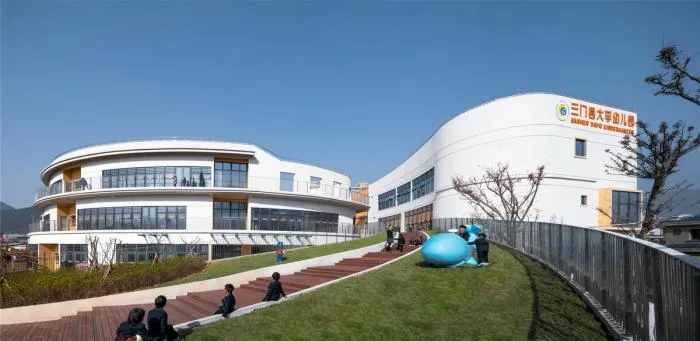 BIM Architecture | A "Conch Castle" Resting by the Sea: Dafu Bilingual Kindergarten/Shanghai Sixu Architectural Planning and Design