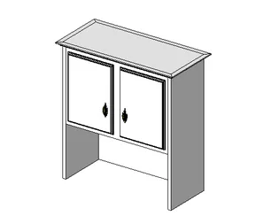 BIM Data: Revit Family Library – Bookcase 07-BIM WORLD