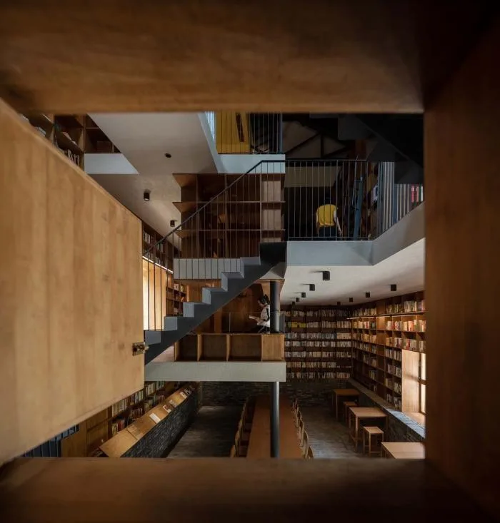 BIM Architecture | Qinglongwu Yanjiyou Rural Capsule Hotel Bookstore/Xitao Design Studio