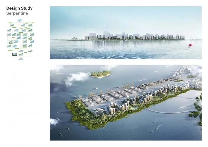 BIM Architecture | MVRDV Shenzhen Tencent Park Bidding Proposal - A Rolling Mountain Range