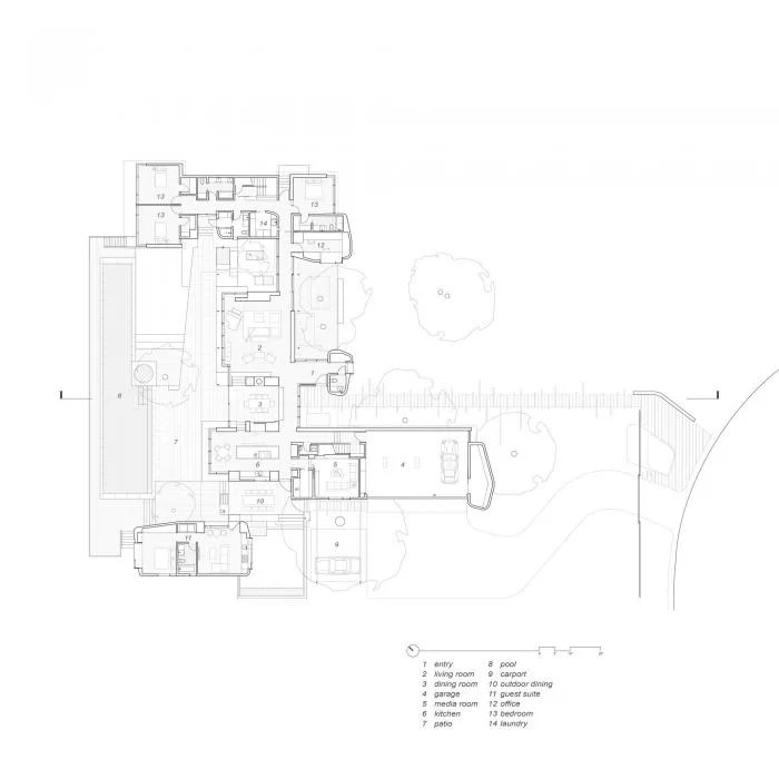 BIM Architecture | Natural Integration: Lakeview Residence/Alter Studio