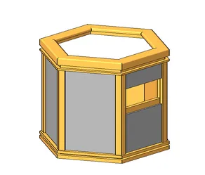 BIM Data: Marble Ashtray 084 Revit Family Library-BIM WORLD