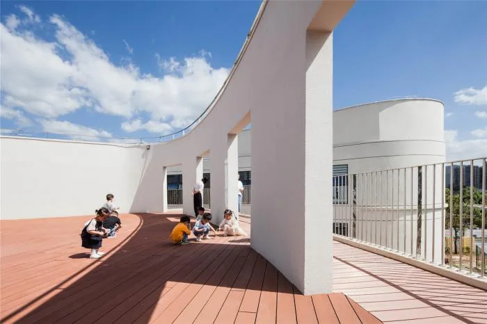 BIM Architecture | A "Conch Castle" Resting by the Sea: Dafu Bilingual Kindergarten/Shanghai Sixu Architectural Planning and Design