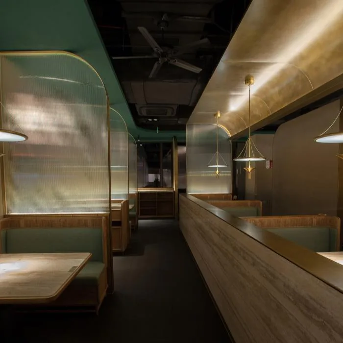 BIM Architecture | 'Tianye Mountain and River': Fat Cat Chinese Restaurant, Shanghai Juyuan Branch / Woye Space Design Firm
