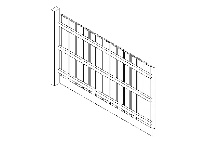 BIM Data | Revit Family Library - Architecture - Site Modeling Family - Railings (RFA, a total of 123)