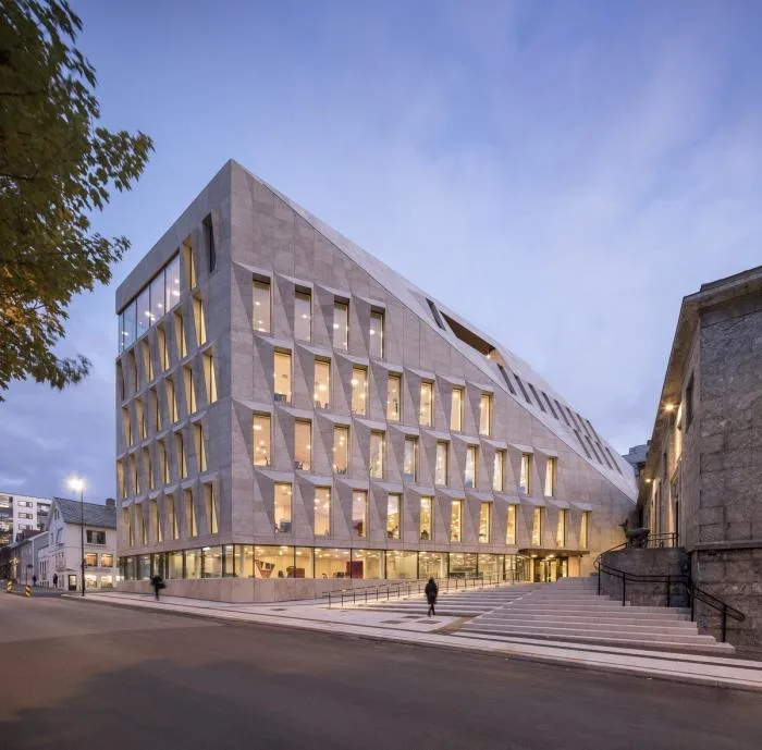 BIM Architecture | A Crystal Stone within the Arctic Circle: Bode City Hall/Atelier Lorentzen Langkilde, Norway