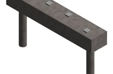 BIM Data: Revit Family Library – Abutment 3.rfa-BIM WORLD
