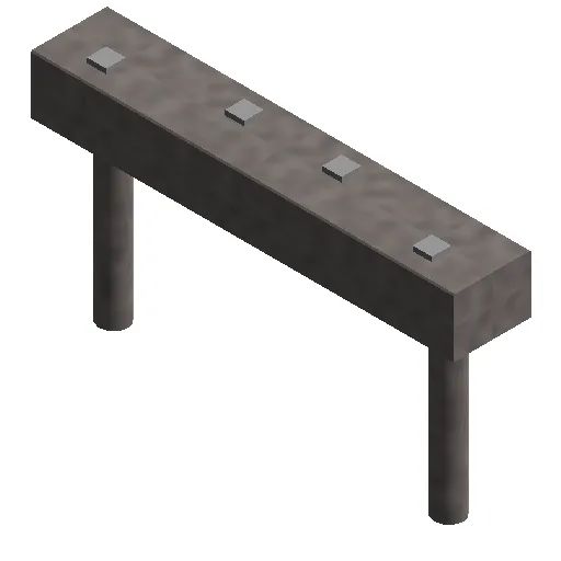 BIM Data | Revit Family Library - Abutment 3. rfa