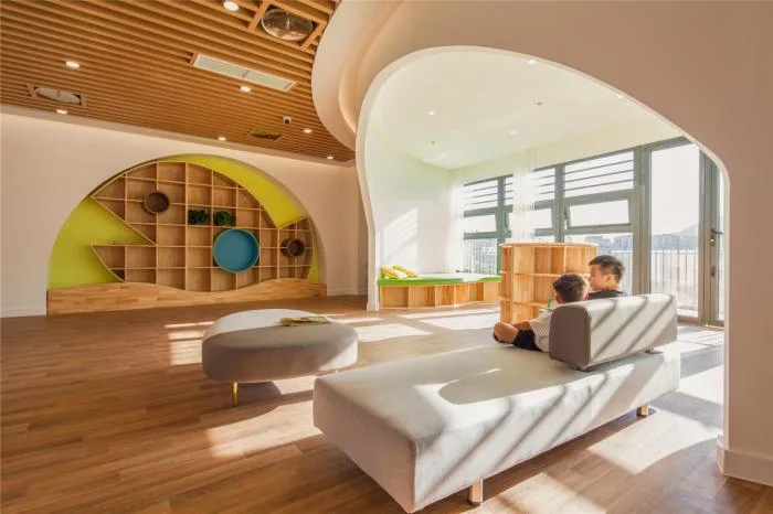 BIM Architecture | A "Conch Castle" Resting by the Sea: Dafu Bilingual Kindergarten/Shanghai Sixu Architectural Planning and Design