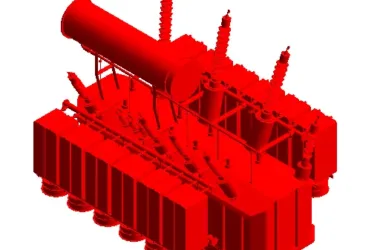 BIM Data: Revit Family Library for Power Transformer Models (.rfa)-BIM WORLD