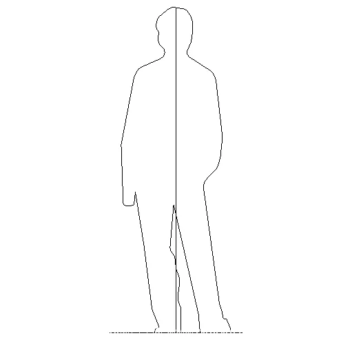 BIM Data | Revit Family Library - Architecture - Site Modeling Family - Characters (RFA, 6 in total)