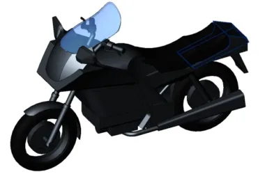 BIM Data: Motorcycle Revit Family Library (.rfa)-BIM WORLD